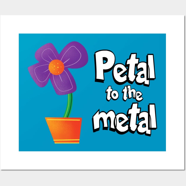 Petal to the Metal Wall Art by Spencer Sparklestein